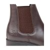 Classic brown leather jodhpur boot