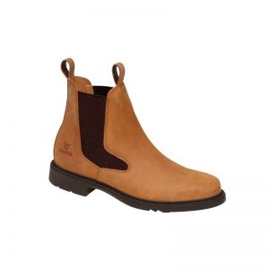 Palamino leather short boots